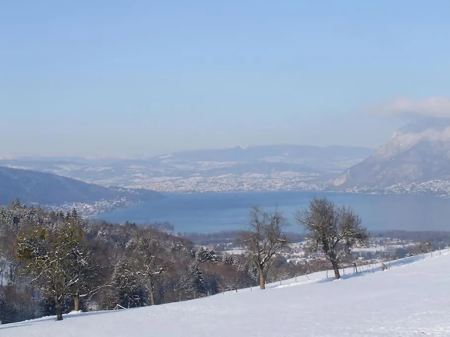 Villa Le Grand Bleu 7 Personnes Vue Lac Saint-Jorioz France